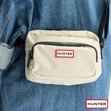 HUNTER -尼龍側背包-白色