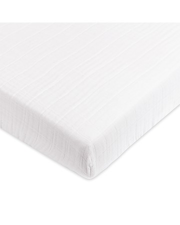 Babyletto Mini Crib Sheet in Gots Certified Organic Muslin Cotton