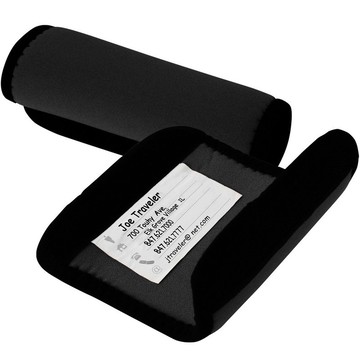 【TRAVELON】春捲行李掛牌(黑2入) | 行李吊牌 行李箱吊牌