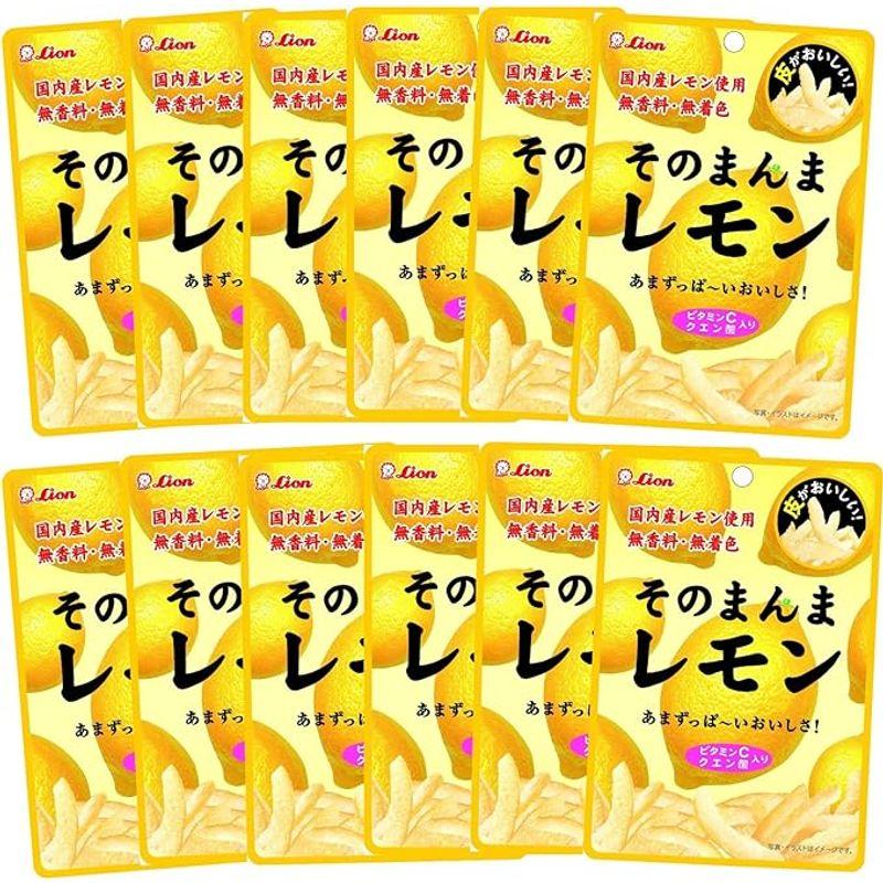 ライオン菓子 そのまんまレモン 25g ×12個 GOSオリジナル