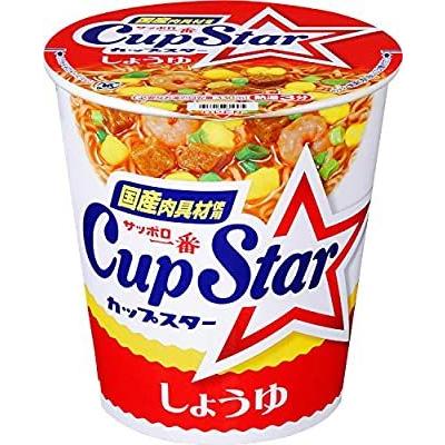 サッポロ一番 カップスターしょうゆ 72g×12個