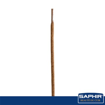 【SAPHIR莎菲爾】細圓形2mm經典款鞋帶-60公分(3-4對孔)Thin round black