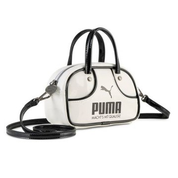 PUMA 手提小包 側背小包 斜背包 1976 MICRO 白黑 09182408