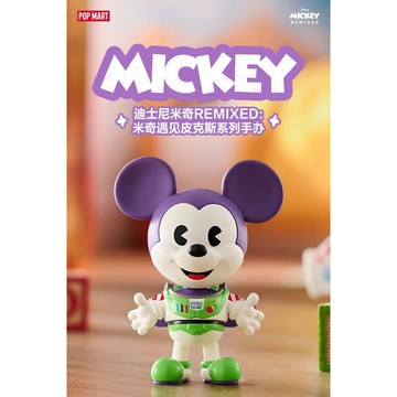 【預購】POP MART 泡泡瑪特 米奇遇見皮克斯 米奇 對遇見 皮克斯 盲盒 盒玩 一中盒