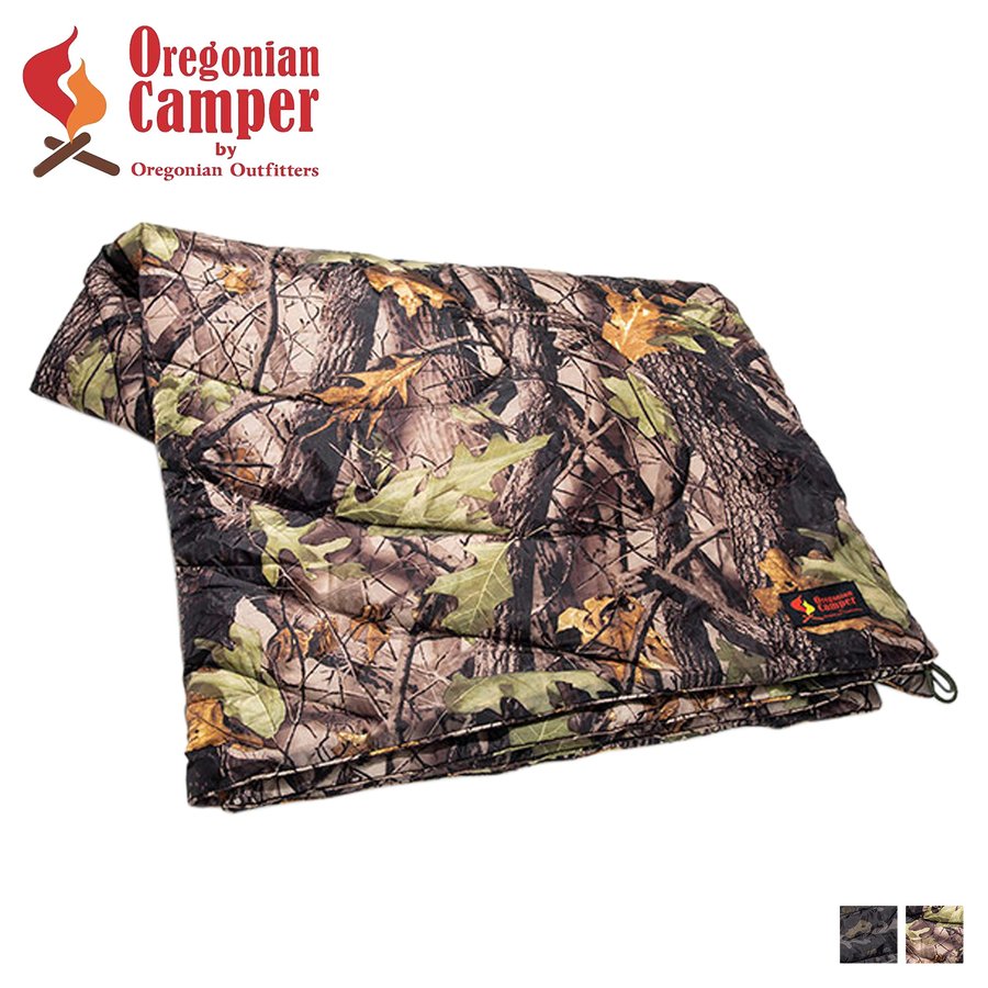 オレゴニアンキャンパー Oregonian Camper ブランケット 軽量 収納バッグ付き パディング PADDING BLANKET ブラック  カモ 黒 OCA2223 通販 LINEポイント最大GET | LINEショッピング