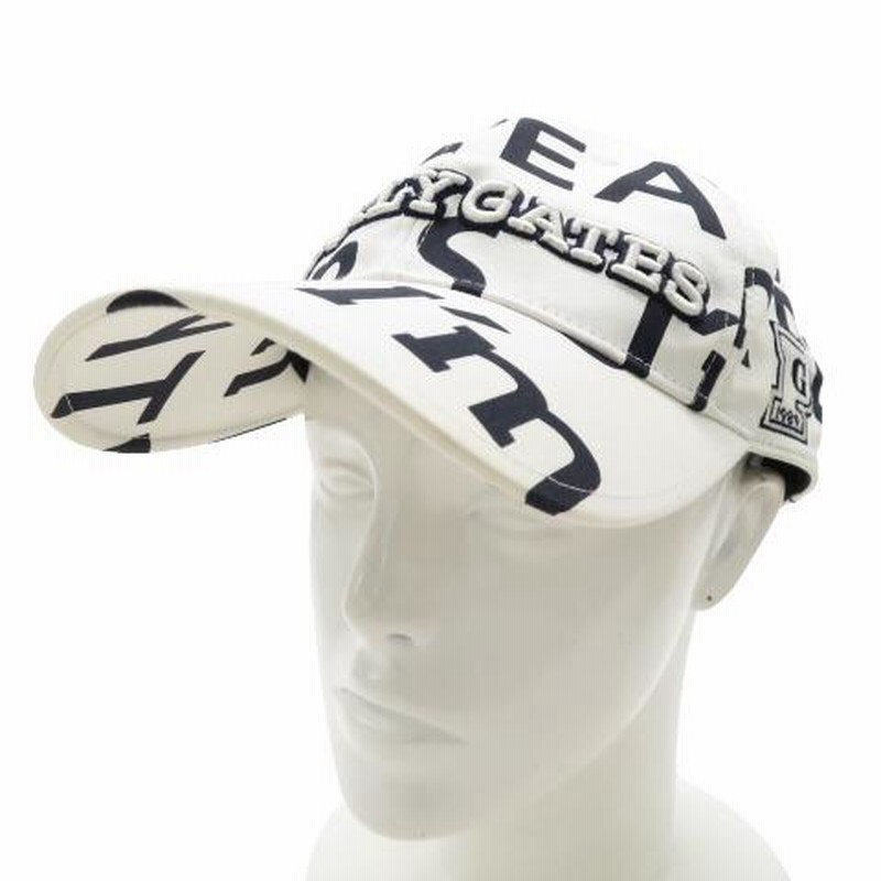 ホワイト PEARLY GATES PEARLY GATES パーリーゲイツ キャップ 総柄