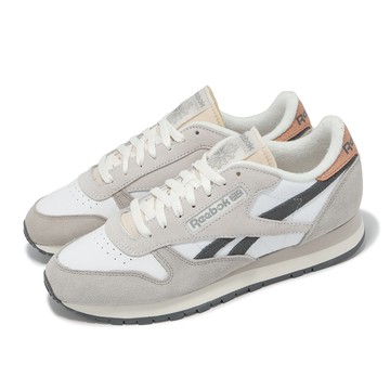 [ACS] Reebok 休閒鞋 Classic Leather 男鞋 女鞋 米白 灰 麂皮 復古 100201109