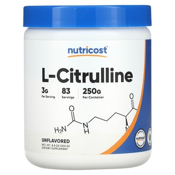 Nutricost, L-瓜氨酸，原味，8.8 盎司（250 克）