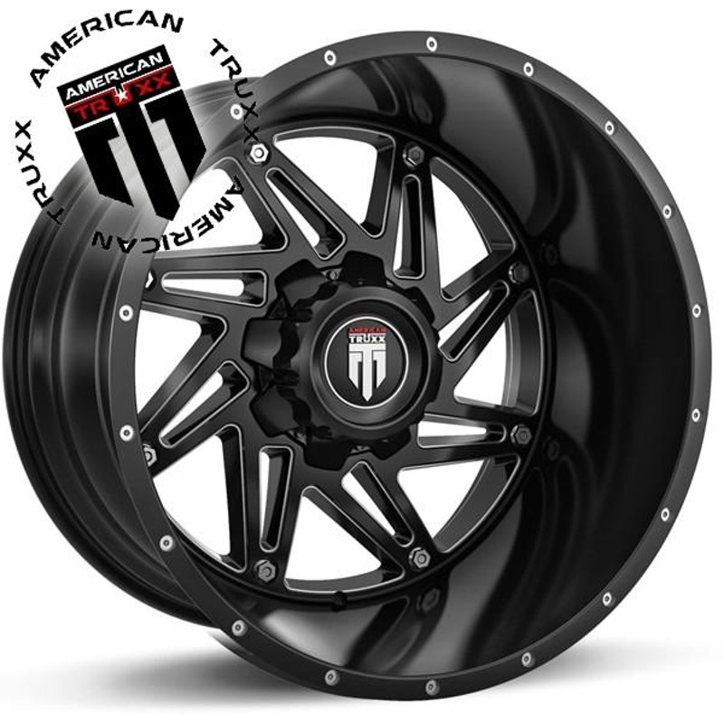 新品ホイール４本セット】 American Truxx AT165 20x10J -24 150/139.7-5H 150-5穴 139.7-5穴 タンドラ  セコイア ランクル100 ランクル200 ダッジラム | LINEショッピング