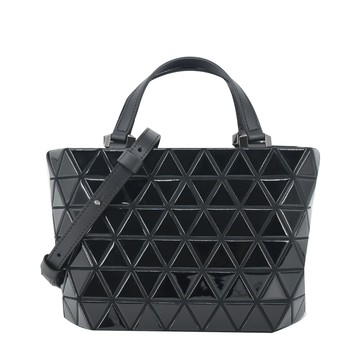 ISSEY MIYAKE 三宅一生 BAOBAO CRYSTAL GLOSS 手提斜背兩用包/小黑