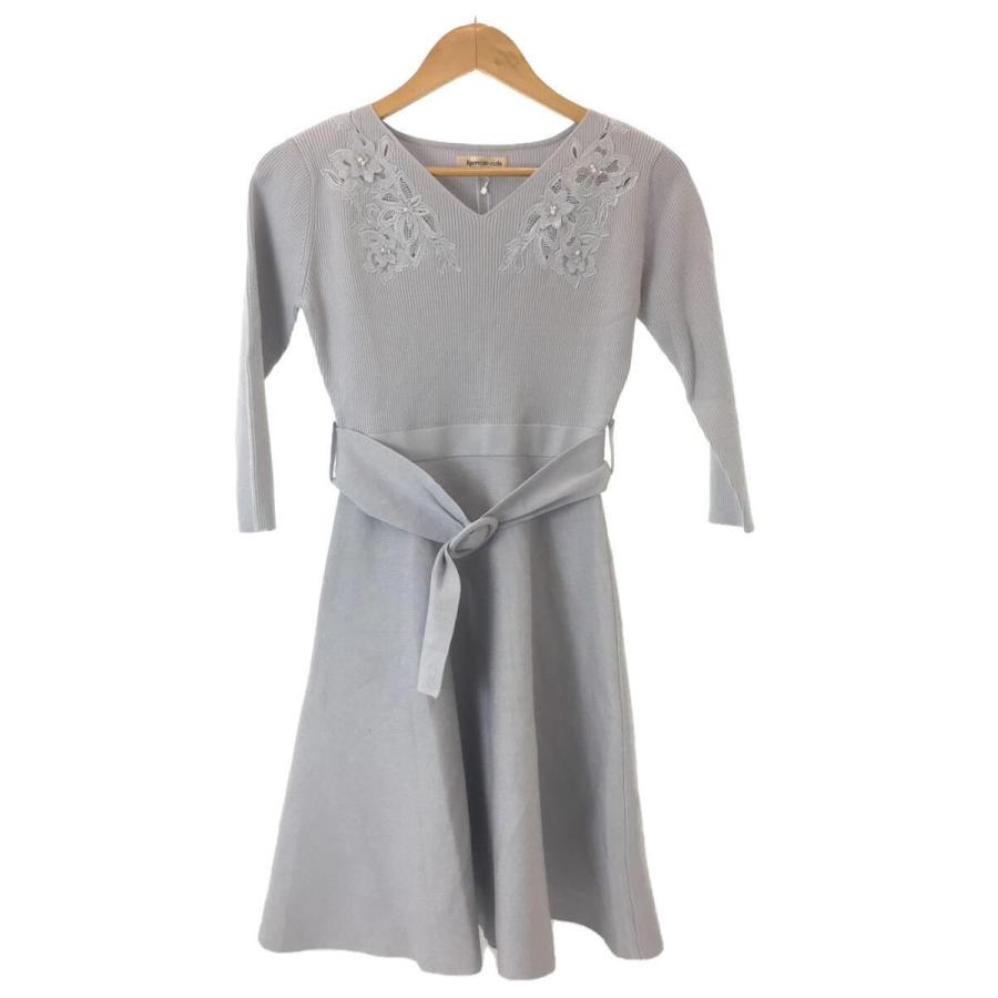 新品タグ付 Apuweiser-riche ビーズ刺繍アンサンブル （ビーズ刺繍の  