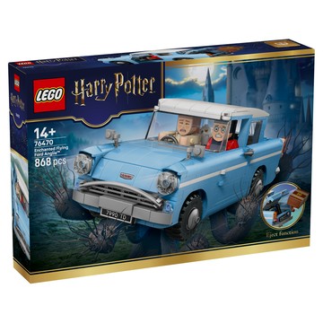 LEGO 76470 哈利波特系列 魔法飛天車 Enchanted Flying Ford Anglia  混和顏色  1套