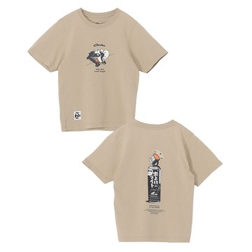 CHUMS Kids Anti-Bug Light T-Shirt 中大童 防蟲 中大童 短袖上衣 淺卡其綠 CH211435M126