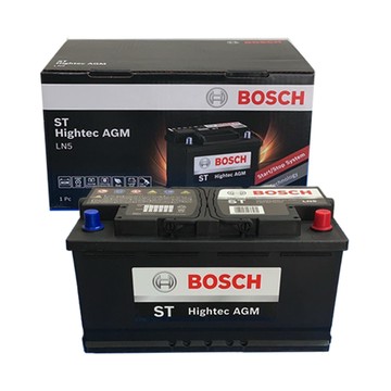 BOSCH LN5 AGM 95AH 汽車電瓶怠速熄火 油電車電池