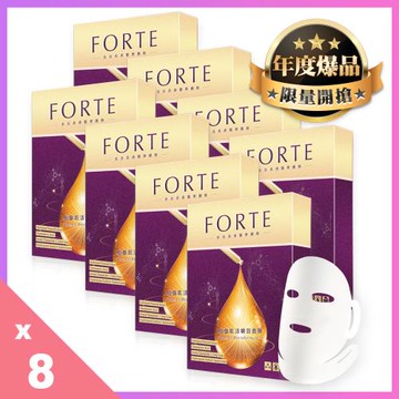 《FORTE》台塑生醫胎盤肌活瞬效面膜8入 (共40片)
