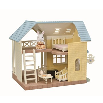 森林家族 限定商品 歐版-藍鈴度假別墅禮盒組