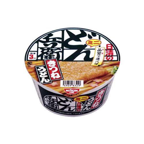 日清 どん兵衛 きつねうどんミニサイズ『西』 12個 うどん カップ麺 インスタント麺 即席麺 麺類 カップうどん インスタントうどん