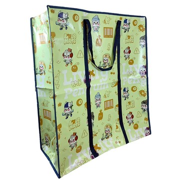 樂企鵝購物收納袋33吋-綠66x77x29cm