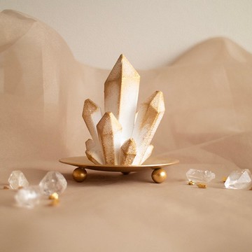 水晶香氛石擺飾 | 散發香氣的室內擺設 來自月亮的碎片