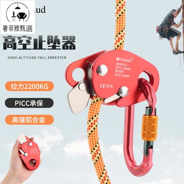 12h出貨 公司貨 附發票 Golmud安全繩自鎖器GM982高空防墜落戶外攀巖止墜器裝空調抓繩器