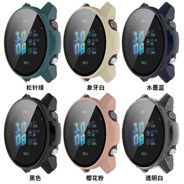 【免運】Garmin 955錶殼 佳明Garmin forerunner 955 殼膜一件式PC鋼化膜保護一體手錶殼硬殼