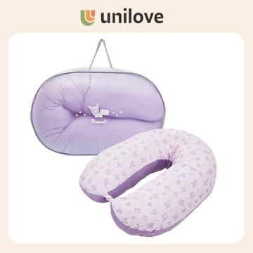 恭喜懷孕♥孕媽咪寶貝實用禮【unilove】涼感Hopo多功能孕哺枕禮盒(三麗鷗聯名款-酷洛米) ︱孕期舒壓枕 產後育兒枕