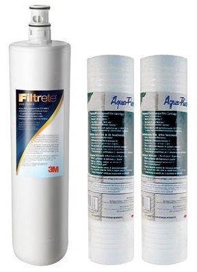 【3M】S004 專用替換濾心【S301主體濾心】 + AP110前置PP濾心2入【除鉛】【保留礦物質】