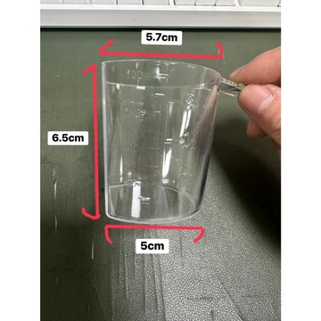 【寵星球】飼料桶量杯 100ml 量杯 飼料桶量杯 壓克力量杯 米杯 量杯