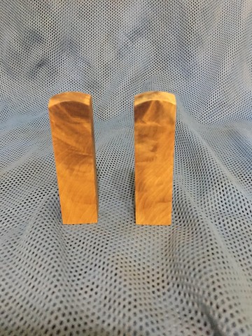 台灣肖楠7分印章閃花7.5*2.1cm正方 1對A1