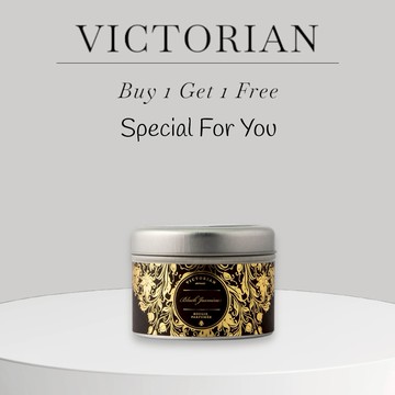 【aelgmark】VICTORIAN感官錫盒香氛蠟燭-淡雅茉莉