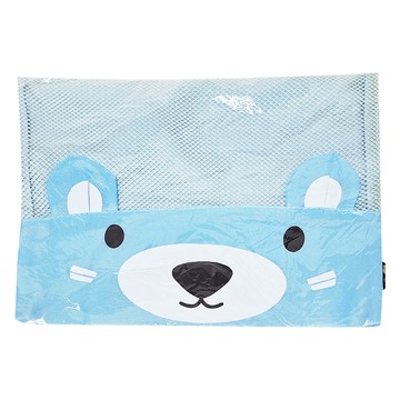 SY 束口袋  大  熊熊 藍色