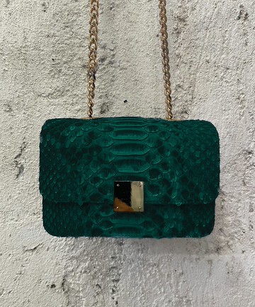 蟒蛇皮包 蛇皮包 蟒蛇皮手拿包