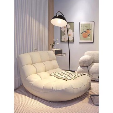 懶人沙發可躺可睡毛毛蟲躺椅榻榻米陽臺休閑椅單人臥室小沙發主臥