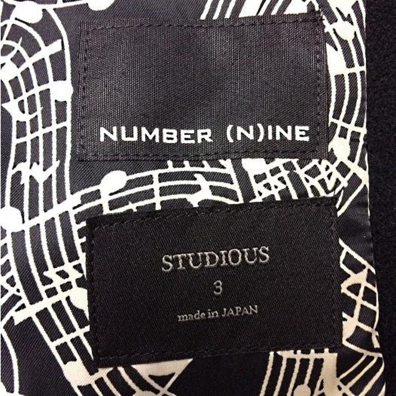 NUMBER(N)INE×STUDIOUS ナンバーナイン×ステュディオス チェスター