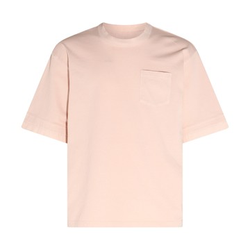 Sacai - Pink Cotton T-shirt