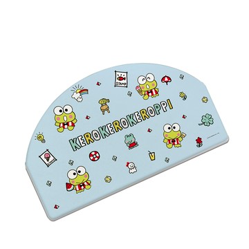 【Sanrio 三麗鷗】珪藻土半圓吸水地墊-遊玩大眼蛙 （60*35*0.9cm）_廠商直送
