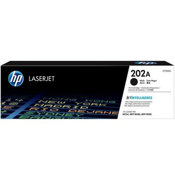 【領券滿額折200】  HP CF500A / 202A 黑色原廠碳粉匣 適用M254dw/M281fdw
