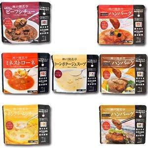 レトルト 惣菜 神戸開花亭 シリーズ 7種類14個セット(レンジ 簡単調理 惣菜 スープ ギフトボックス仕様) お誕生日