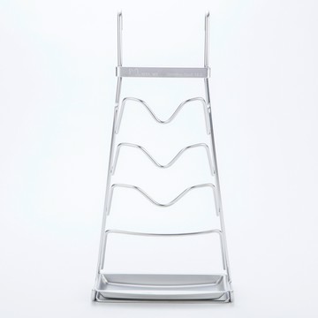 味美 不鏽鋼鍋蓋架 附不鏽鋼滴水盤 6043S