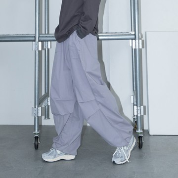 前大口袋打褶工裝長褲 兩色售 M/L