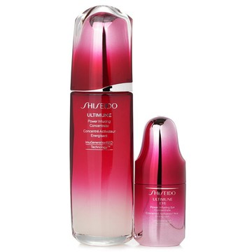 【Shiseido資生堂】紅妍肌活電波組｜紅妍超導循環肌活露 100ml + 紅妍超導循環眼部精華 15ml