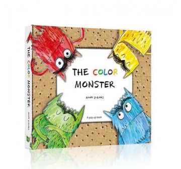 現貨[快速出貨]華碩/ the color monster_立體書 (英文版)