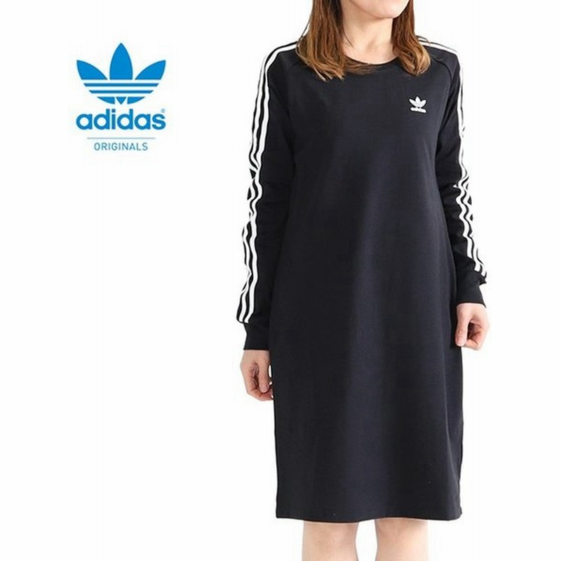 新作 トレフォイルロゴ ワンピース アディダス Adidas ミニワンピース Www Smithsfalls Ca