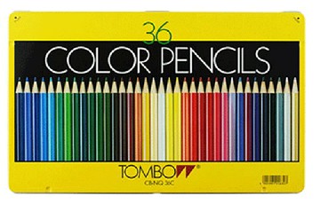 TOMBOW 鐵盒色鉛筆36色*1500K-36