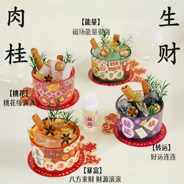 ✨臺灣出貨✨心想事成晶石香薰擺件家用室內持久擴香石無火香氛生日伴手禮物