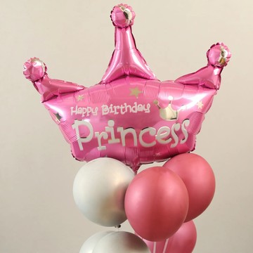 皇冠造型氣球 鋁膜氣球 皇冠氣球 狗狗生日氣球佈置 貓咪生日氣球佈置 慶生佈置 拍照道具 氣球 皇冠氣球 派對氣球