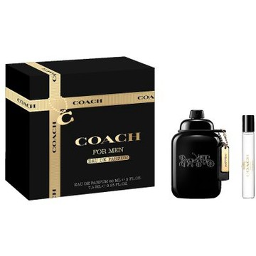 Coach For Men 時尚曜黑男性淡香精禮盒 (60ml + 7.5ml - 原廠公司貨)