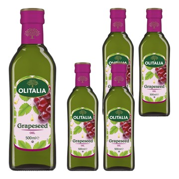 OLITALIA 奧利塔 葡萄籽油  500ml  5瓶
