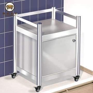免運 餐車 小推車 收碗車 可移動推車 可移動不銹鋼帶柜子儲物架廚房櫥柜置物架烤箱微波爐架貨架帶輪子可開立發票 工廠直銷 店長優選 售後保障 j552