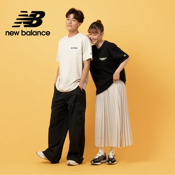 【New Balance】 NB SDS短袖上衣_男性_黑/米杏/裸卡其_AMT53315BK/CIC/SHY
